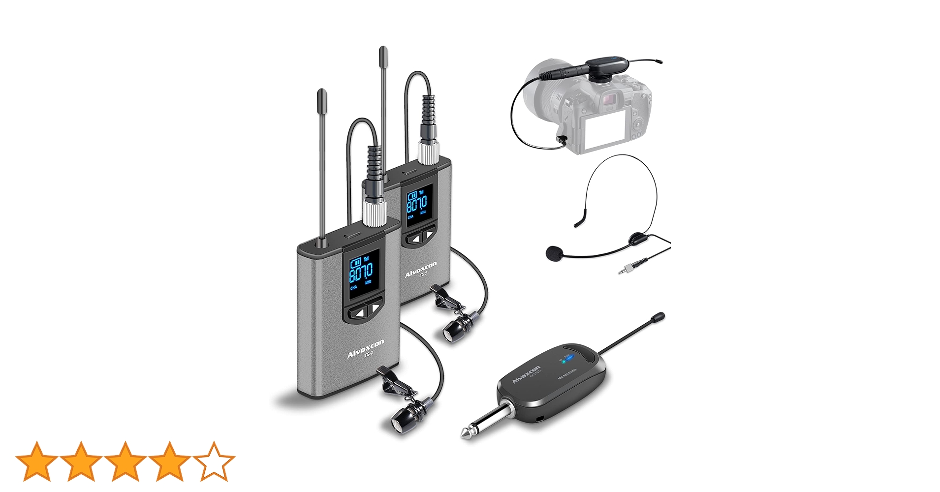 ◆中古◆ Alvoxconワイヤレスマイク Amazon.co.jp: ワイヤレスマイク Alvoxcon ワイヤレスマイク
